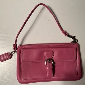 Coach Pink Wristlet